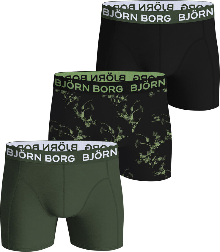 Björn Borg COTTON STRETCH BOXER 3p Multipack 9