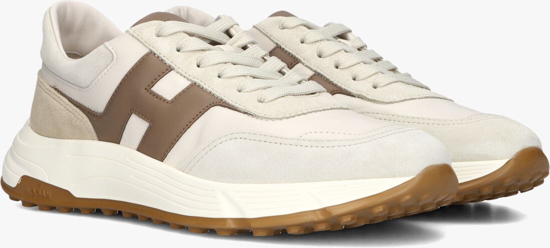 beige hogan lage sneakers hyperlight allac nuova h