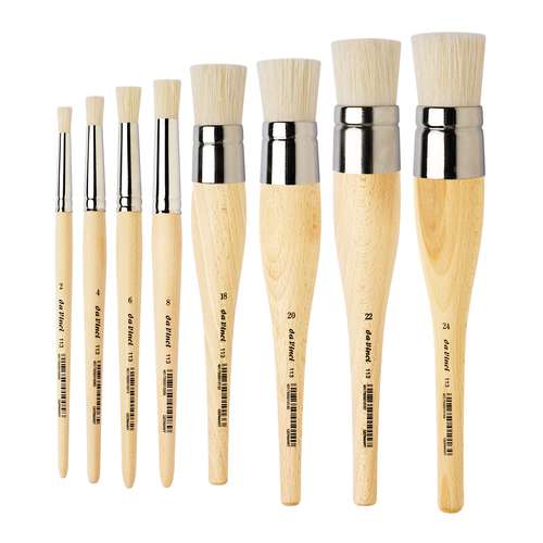 da Vinci Schablonierpinsel, Serie 113 Stupfpinsel