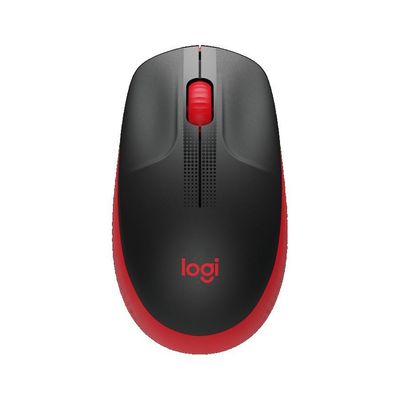 Logitech M190 - souris sans fil - rouge