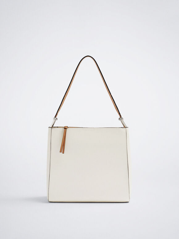Bolsa de ombro para uso diário - Off-White