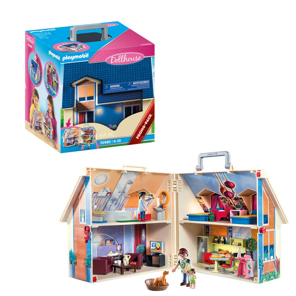 PLAYMOBIL Dollhouse mijn meeneempoppenhuis 70985