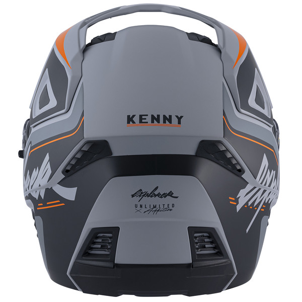 Kenny - Casque Explorer Graphic Gris / Noir / Orange