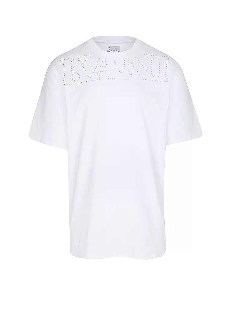 KARL KANI T-Shirt weiss