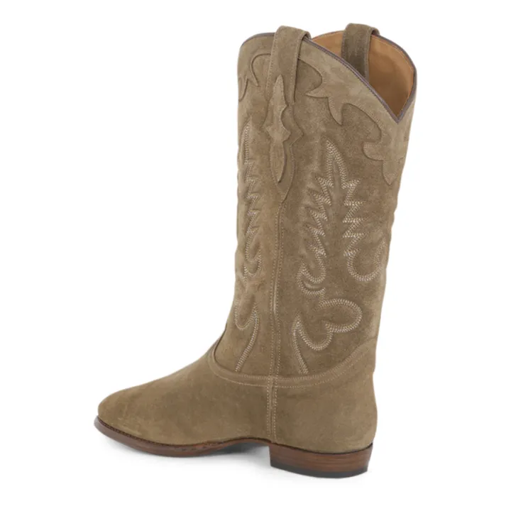 Shiloh Heritage Bottes Midnight Daim | Beige