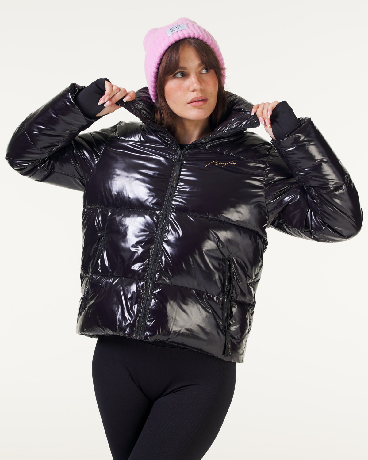 Bumpro On The Go Shiny Jacket Black