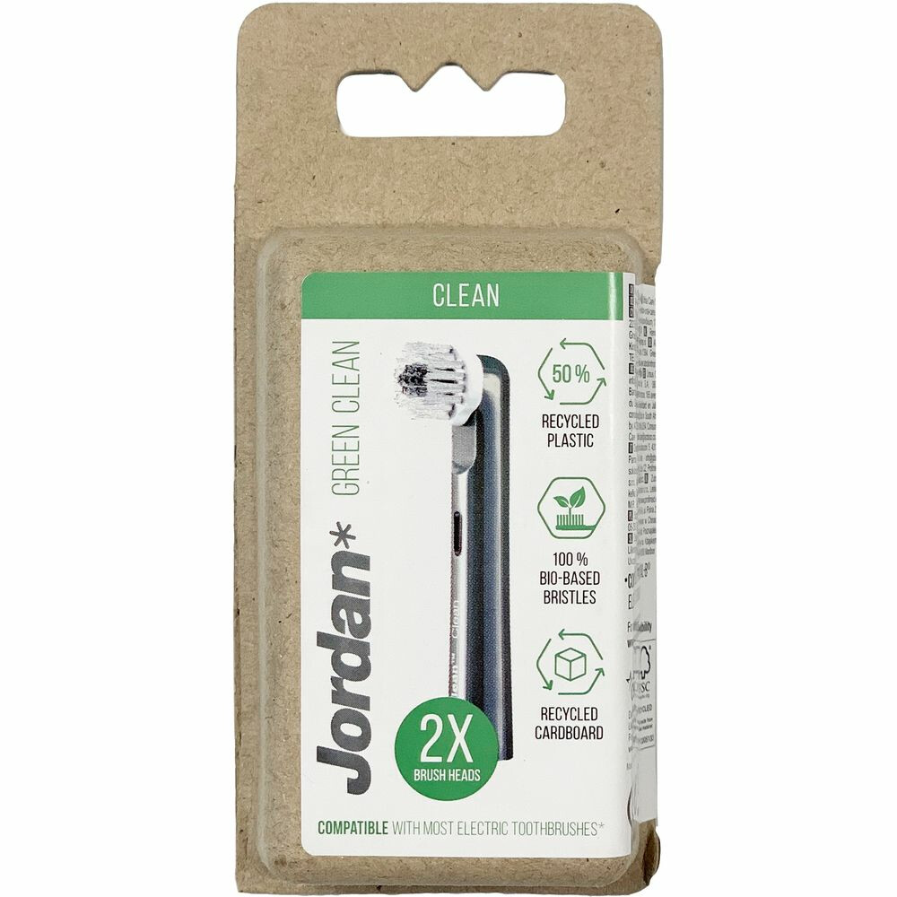 Jordan Opzetborstels Green Clean2 stuks