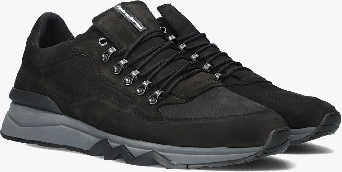 FLORIS VAN BOMMEL zwarte floris van bommel lage sneakers sfm-10135