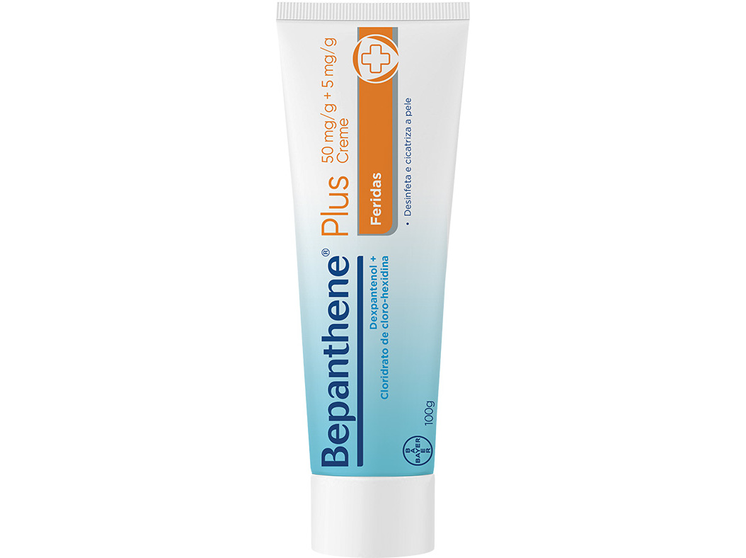 CREME BEPANTHENE PLUS 50MG/G   5MG/G 100G