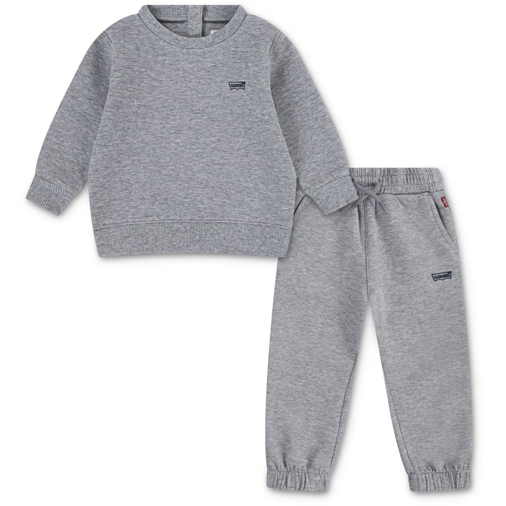 Køb Levi's Grey Heather Lvb Core Batwing Sweat Sæt