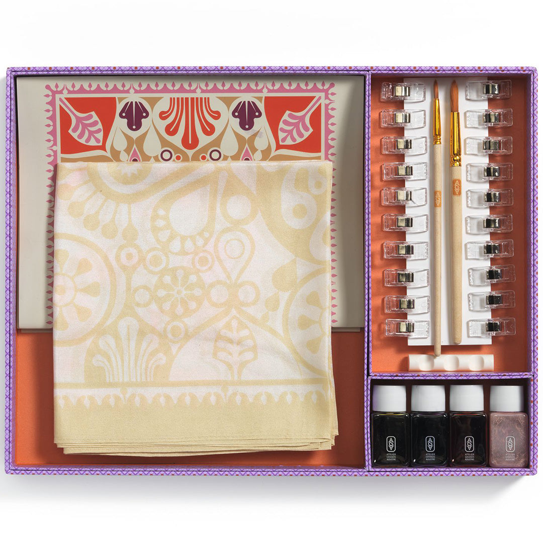 djeco knutselset atelier 11 - zijde schilderen