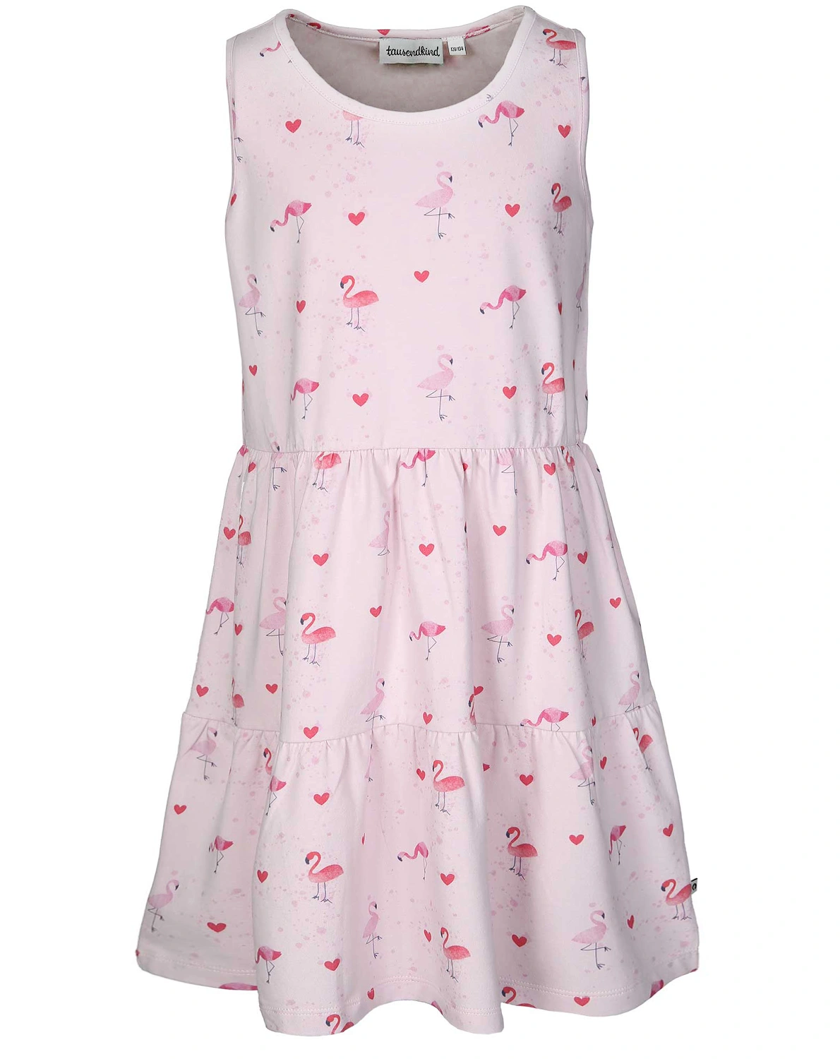 Kleid FLAMINGO LIEBE ärmellos in rosa