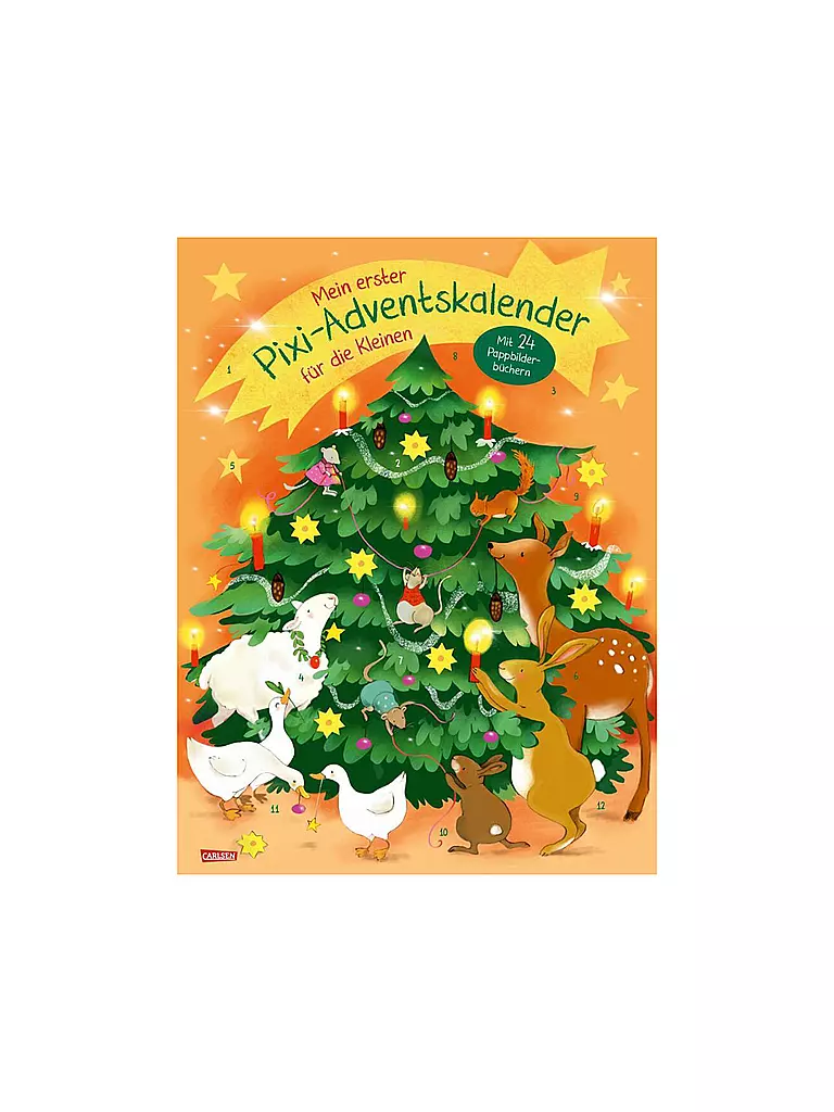CARLSEN VERLAG Buch - Mein erster Pixi-Adventskalender für die Kleinen 2024 keine Farbe