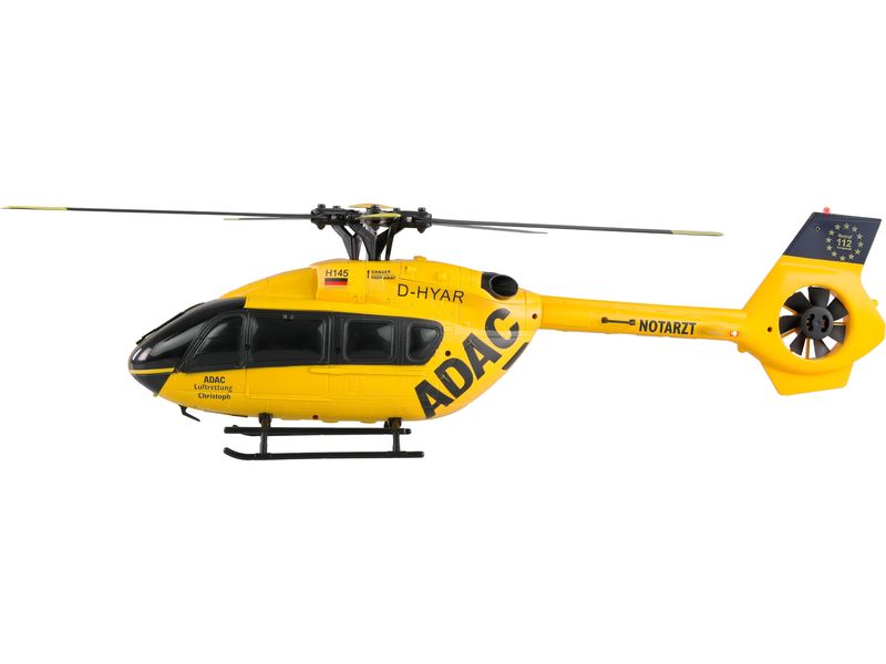 Amewi Helikopter H145 Heli ADAC 6-Kanal, RTF, 6G Lizenz Rettungshubschrauber ADAC D-HYAR