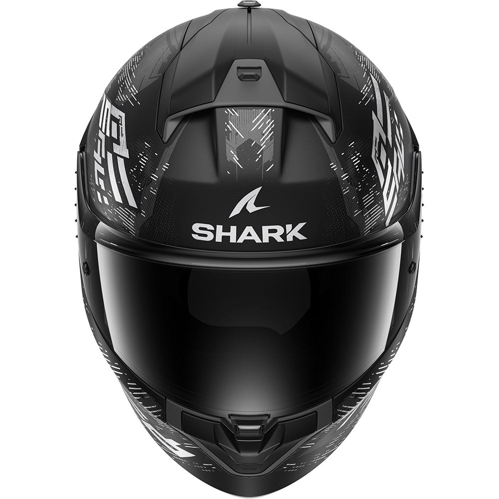 Shark - Casque Ridill 2 Molokai Noir / Argent / Blanc / Mat
