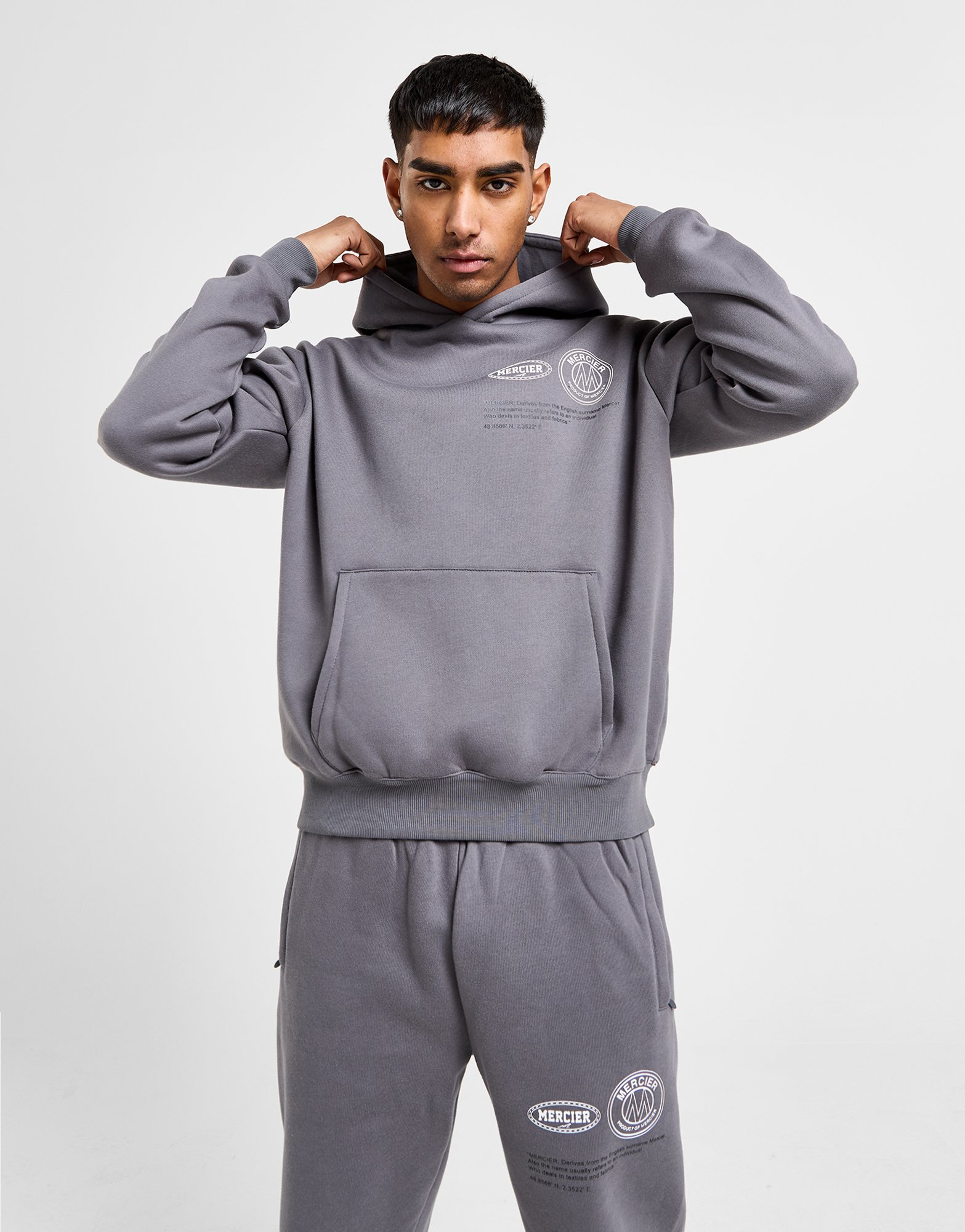 MERCIER Sweat à Capuche Caruso Homme