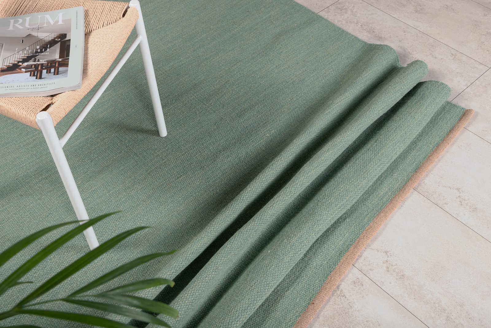 Jaipur gulvteppe Teppe 300x200, oliven grønn