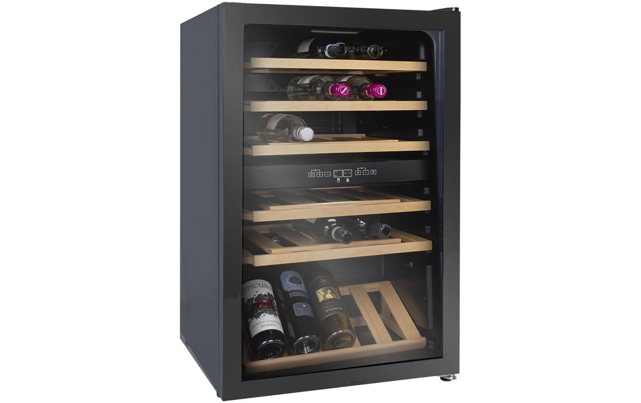 Weinkühlschrank WKH39D Rechts, Schwarz<br>Weinklimaschrank 2 Zonen