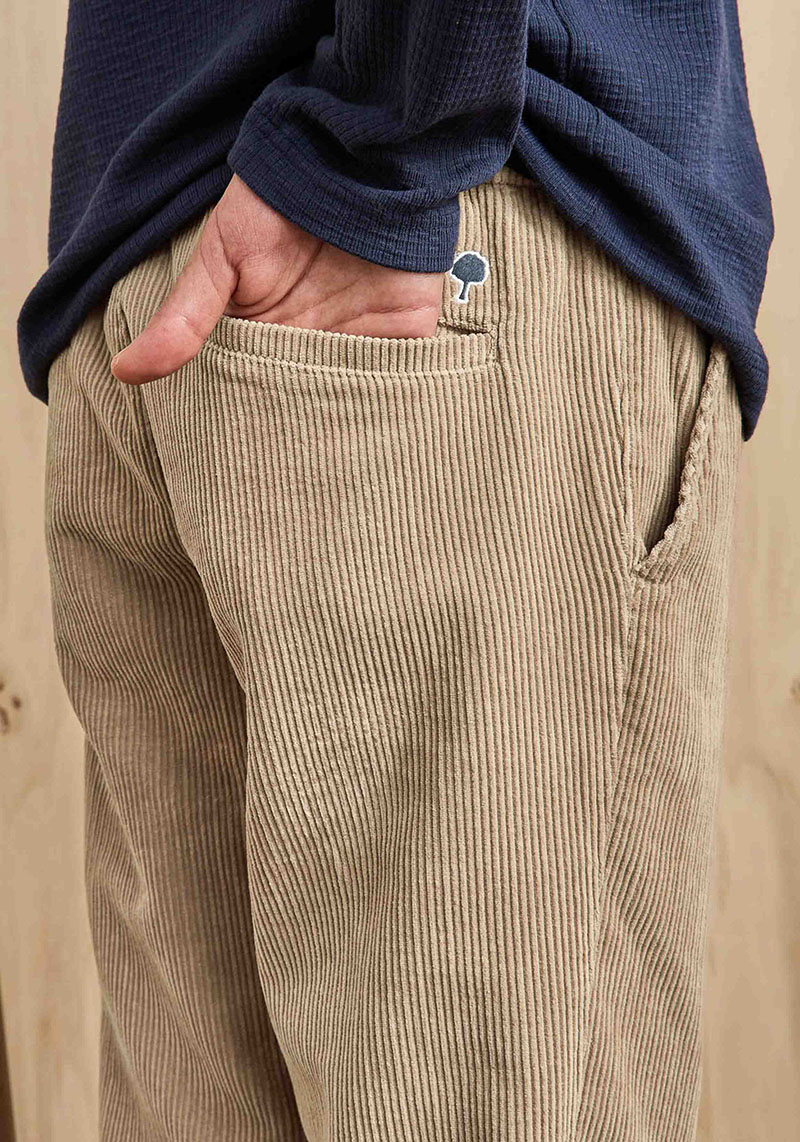 Faguo Cord-Hose Dreuille Pants Woven Light Beige