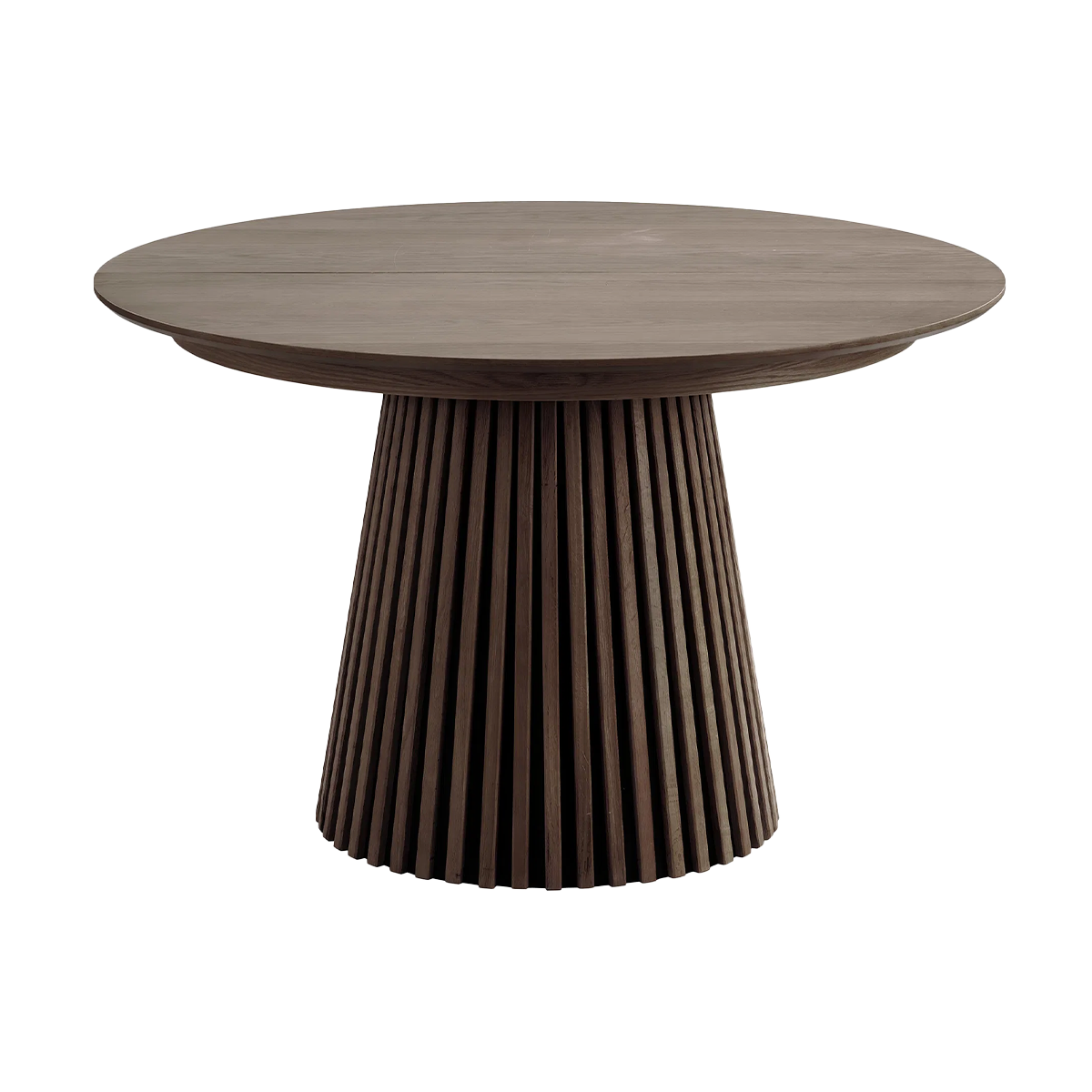 Uitschuifbare houten eettafel Alko - 120 tot 240 Walnoot