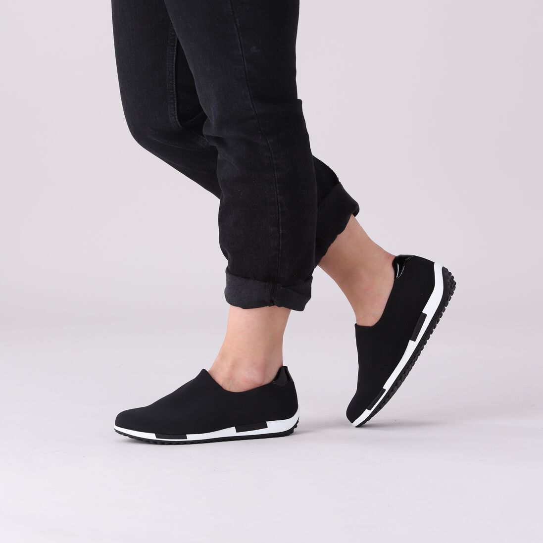 GABOR zwarte gabor lage sneakers 052.1