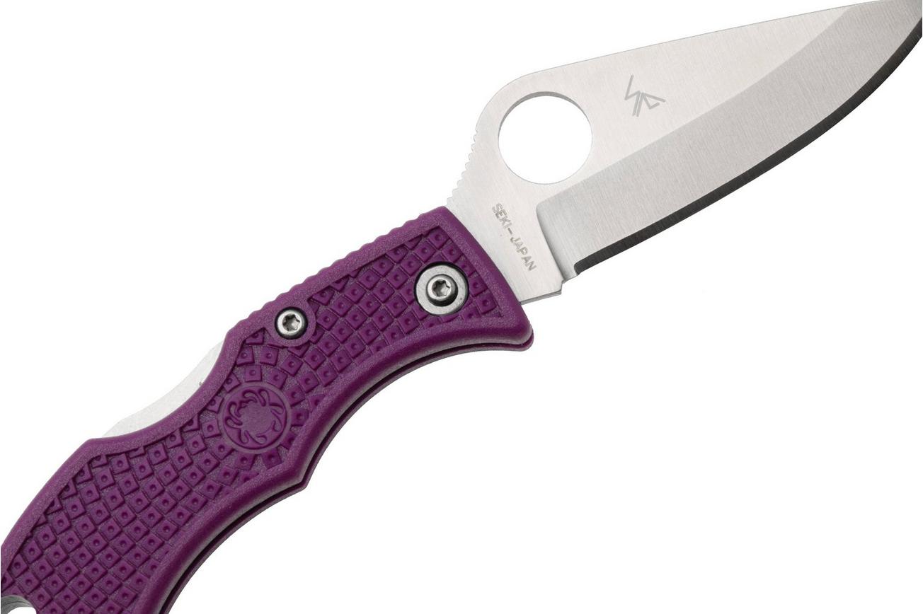 Spyderco Ladybug Purple LPRP3 Zakmes