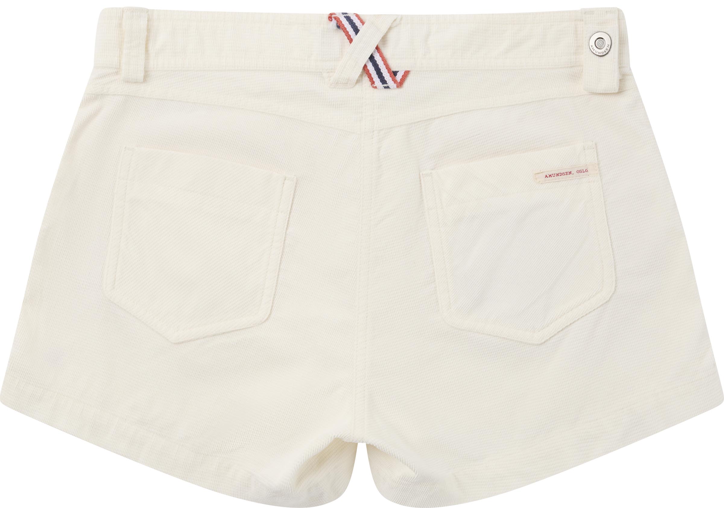 4incher Wild Velvet Shorts Dame 001/White