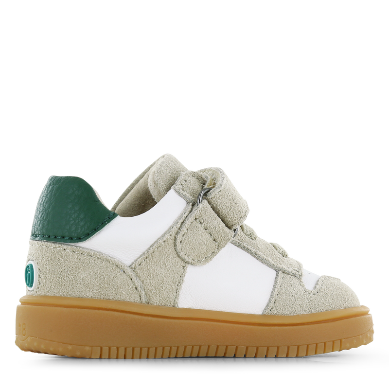 Shoesme beige sneakertje Leer, Suède | Jongens schoenen