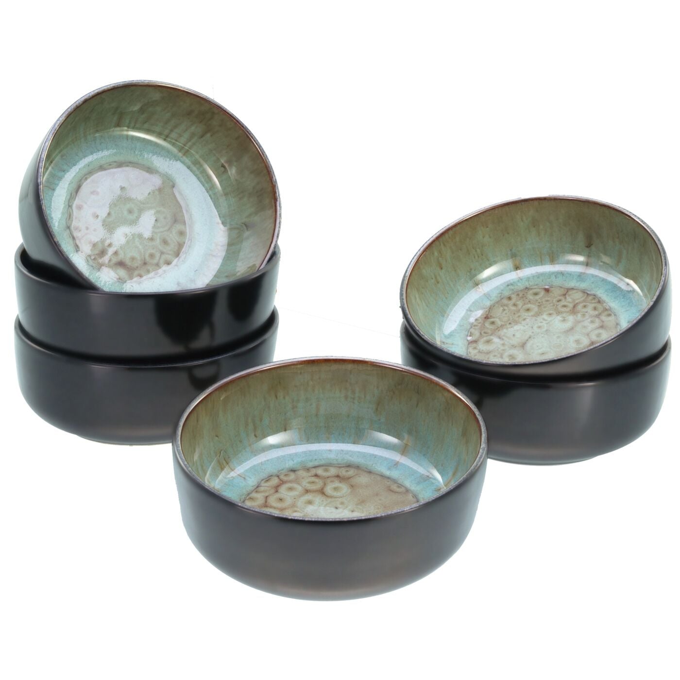 Angela BrudererSchalen-Set «Nordic Fjord Green», 6-teilig