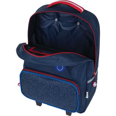 Sac à dos à roulettes OB Sport - 1 compartiment - marine et gris anthracite - Oberthur