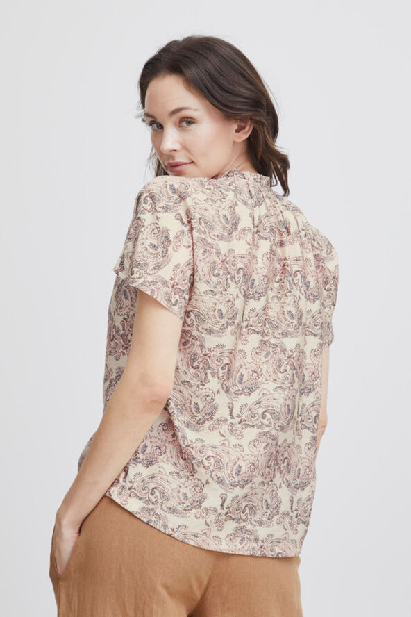 Fransa FXPILANA BL 1 Moonbeam paisley aop
