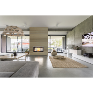 Lattenwand 260x52,6 cm essen, dikte 22 mm