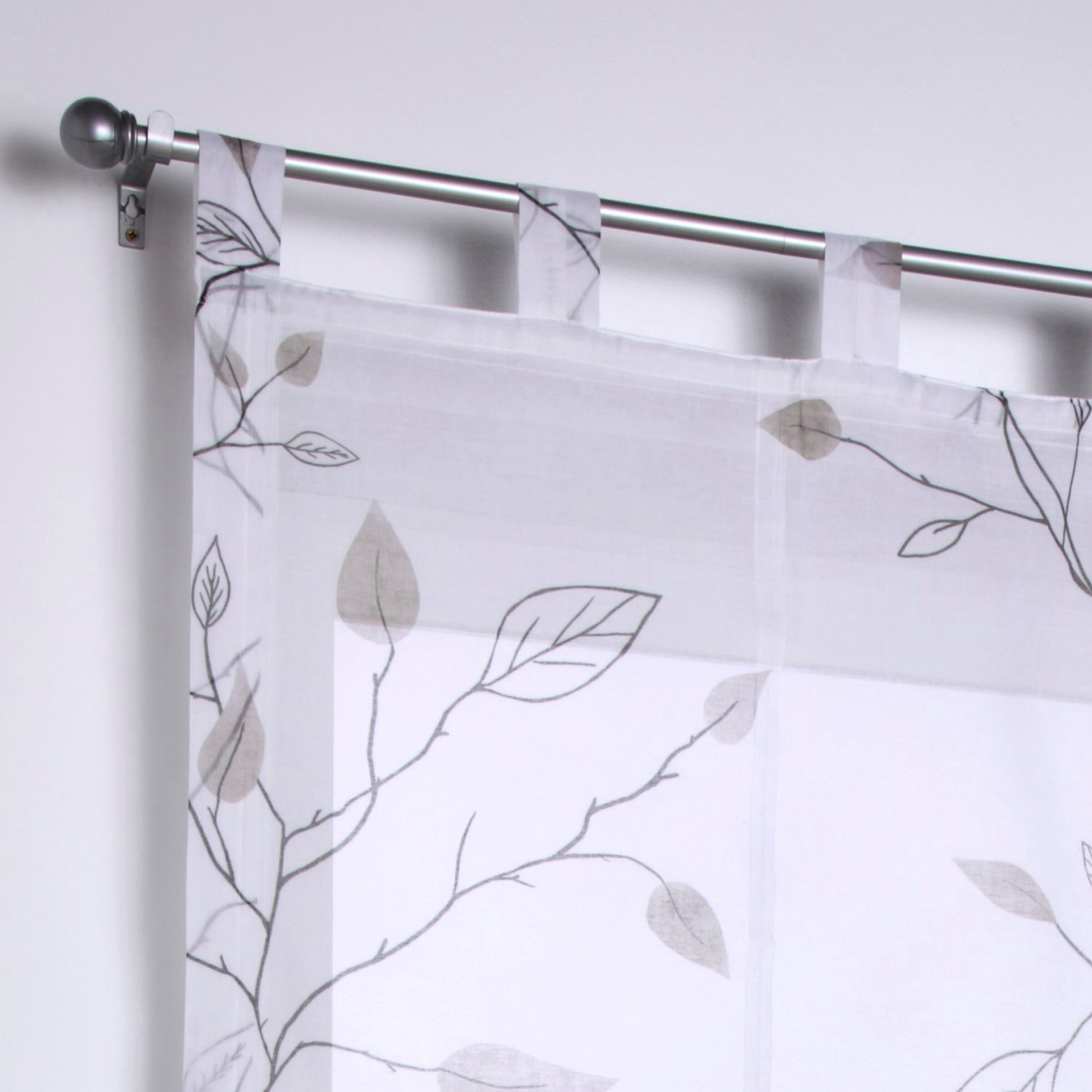 heine home Raffrollo in offwhite-taupe