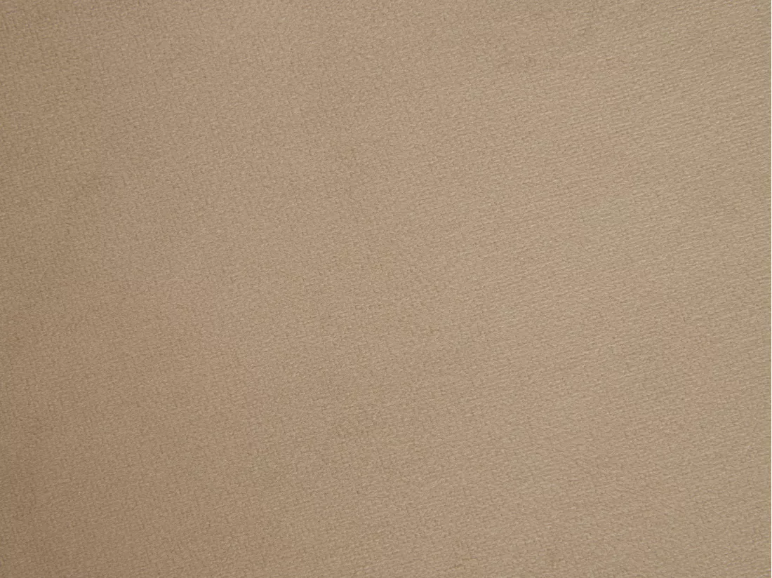 Lot de 2 tabourets de bar en velours et métal doré - Hauteur réglable - Beige - LOMYA