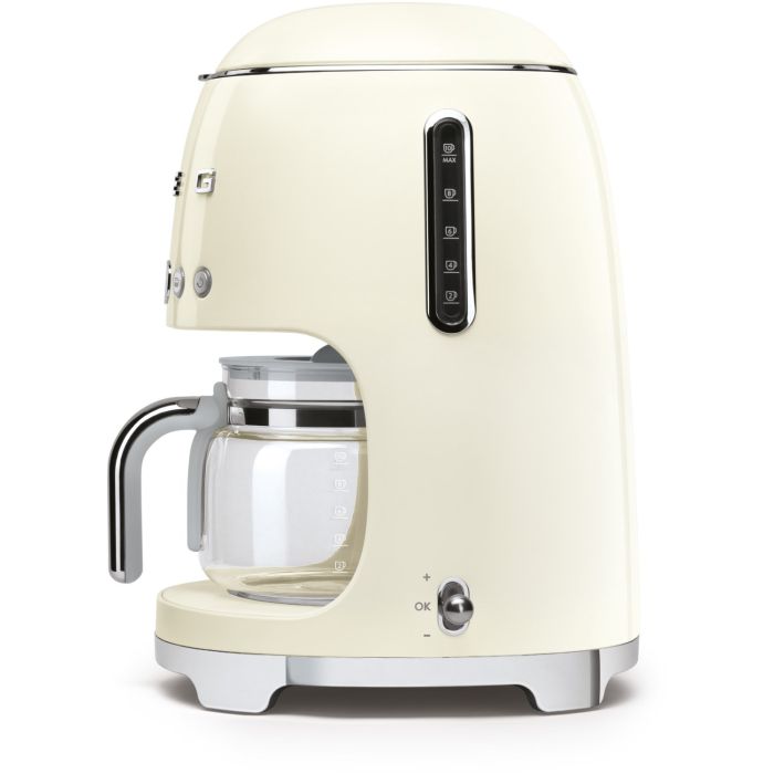 SMEG Filter-Kaffeemaschine 50's Retro Style DCF02CREU Creme