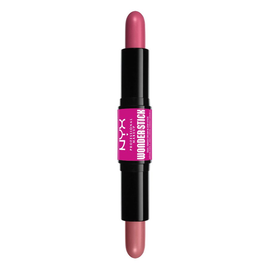 NYX Professional Makeup Wonder Stick Dual-Ended Cream Blush Stick 01 Light Peach + Baby Pink 4g