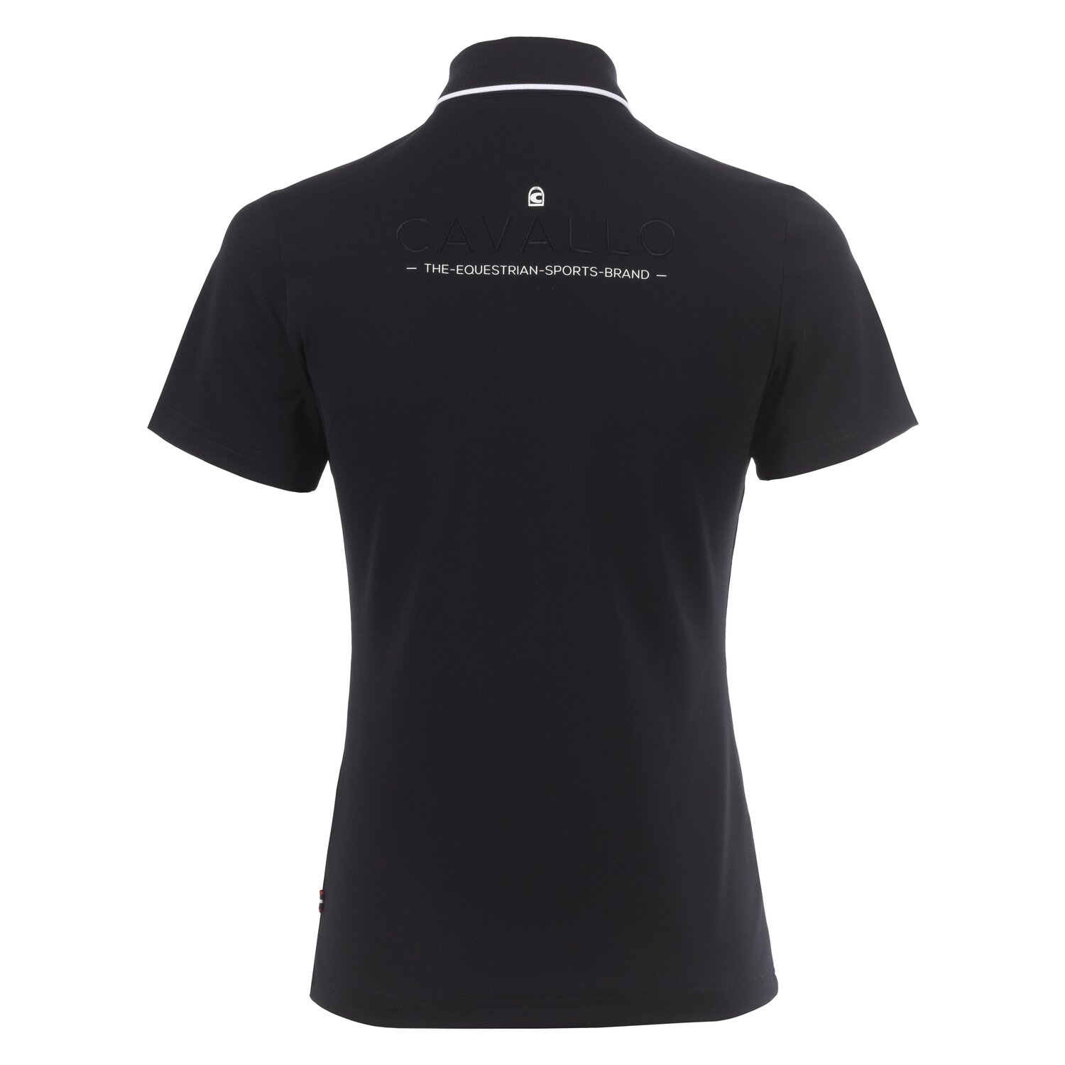 Cavallo Poloshirt CAVAL PIQUE POLO - black