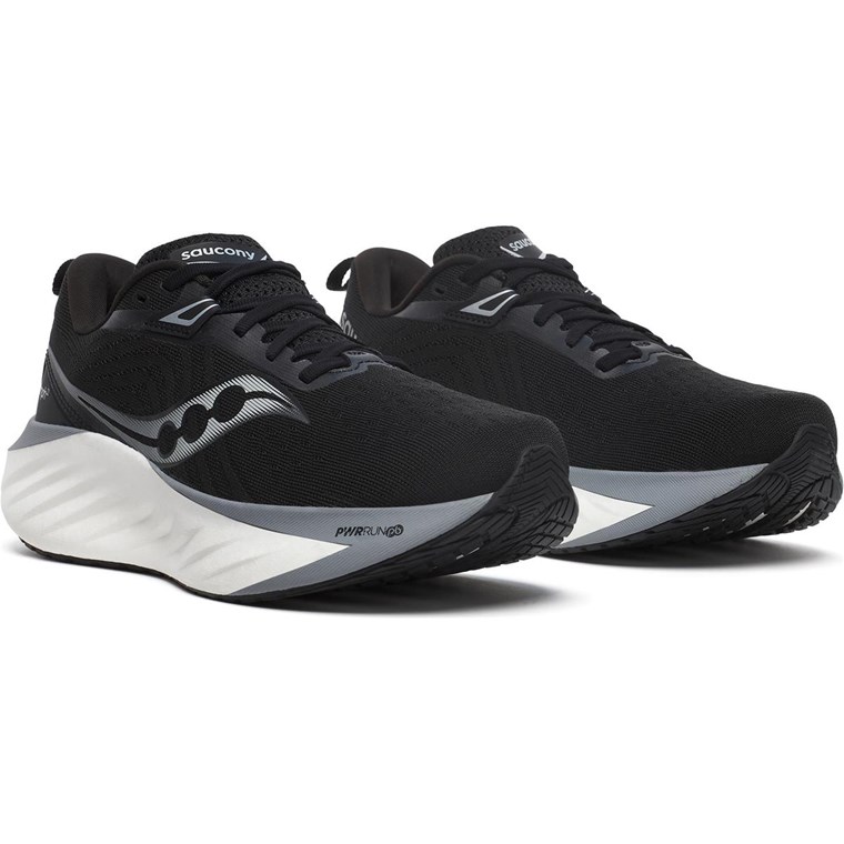 Saucony Triumph 22 Mens Black/White