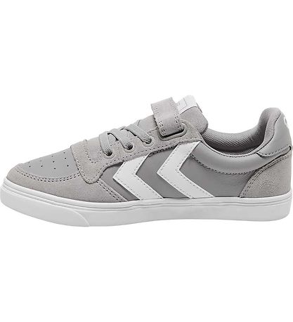 Hummel Schuhe - Slimmer Stadil Leather Low Jr. - Alloy