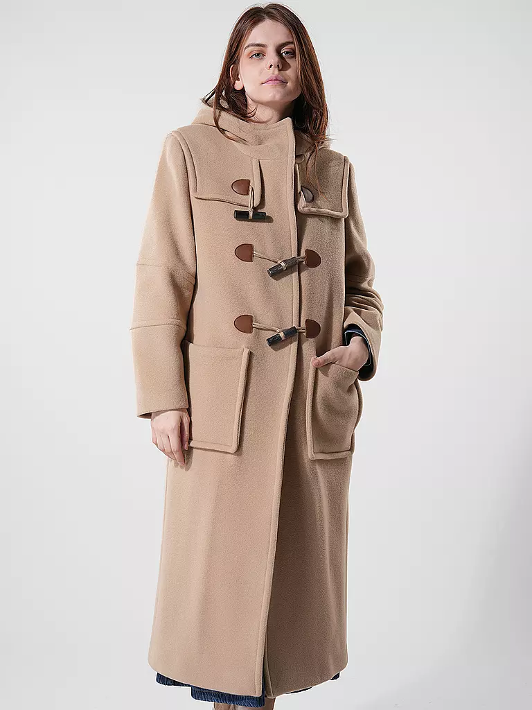 DRYKORN Wollmantel BAWTRY camel