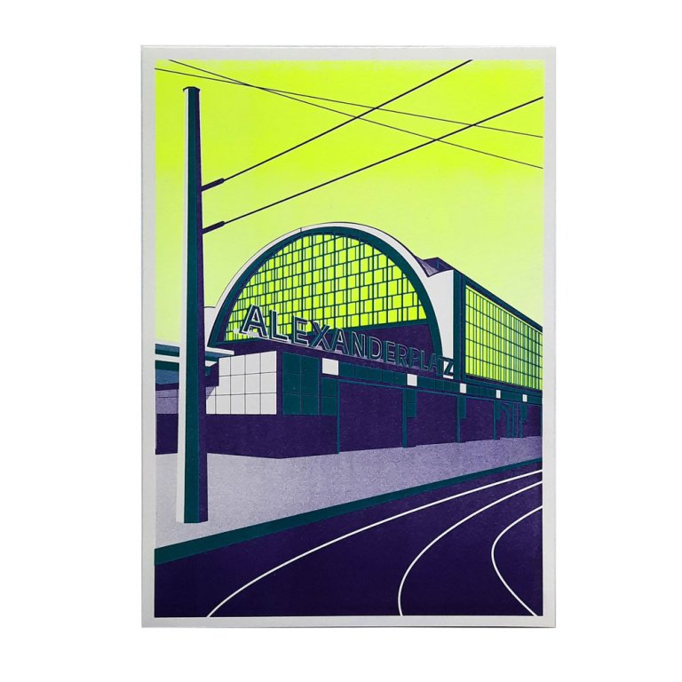 S.Wert Riso Art Print