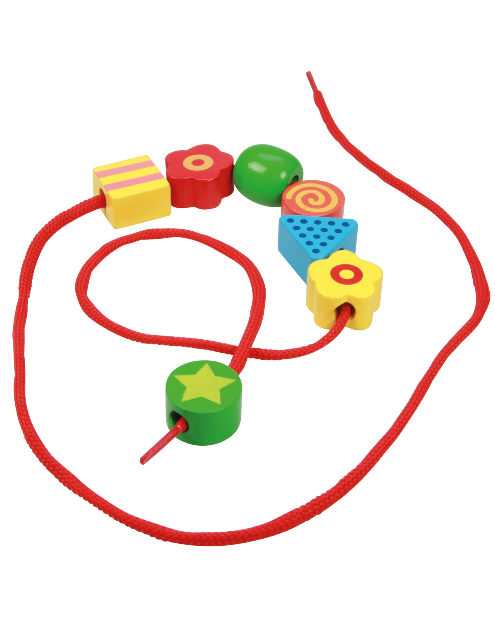 Super Beads Holzfädelperlen