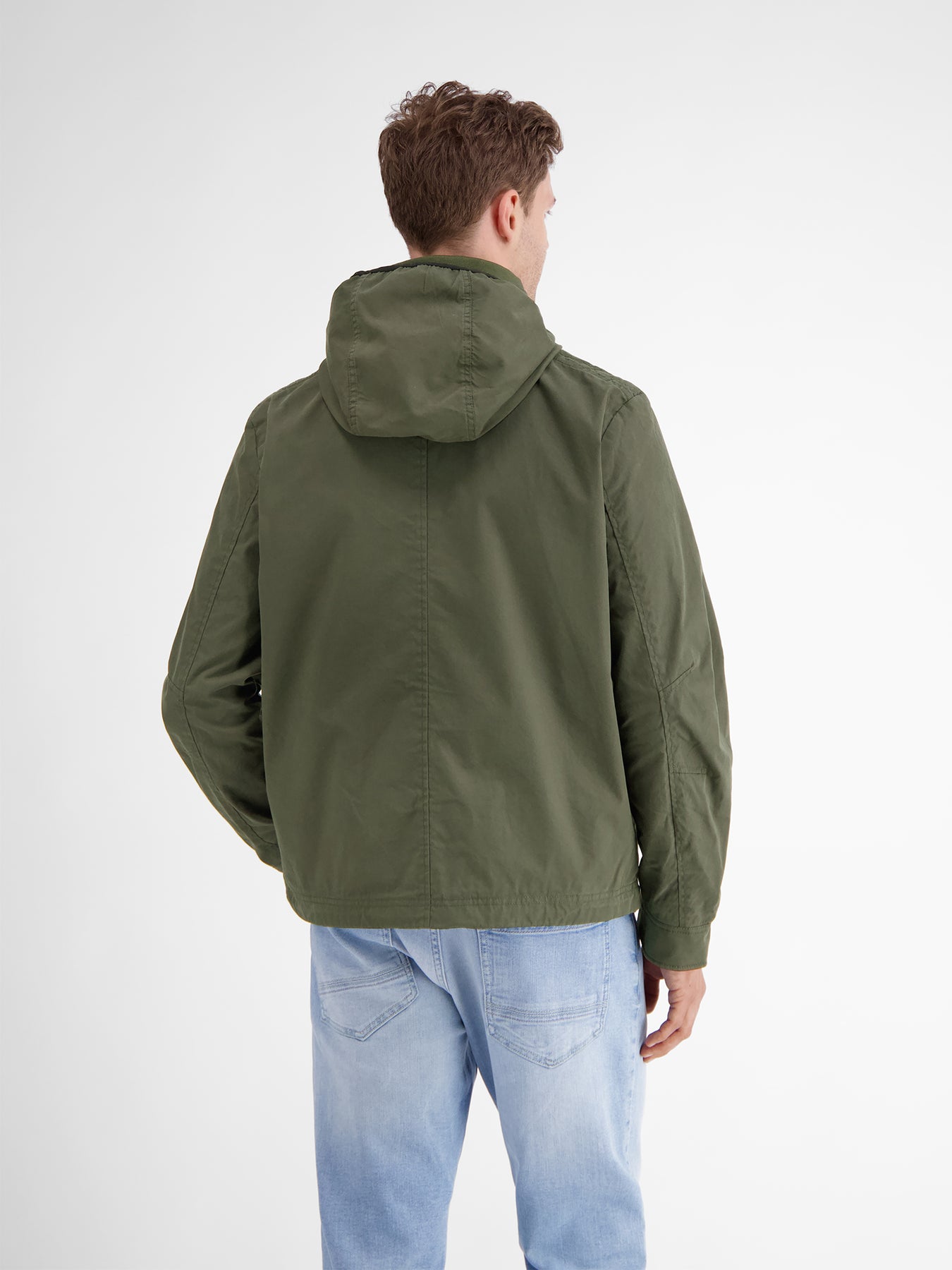 Shell-Blouson mit abnehmbarer Kapuze