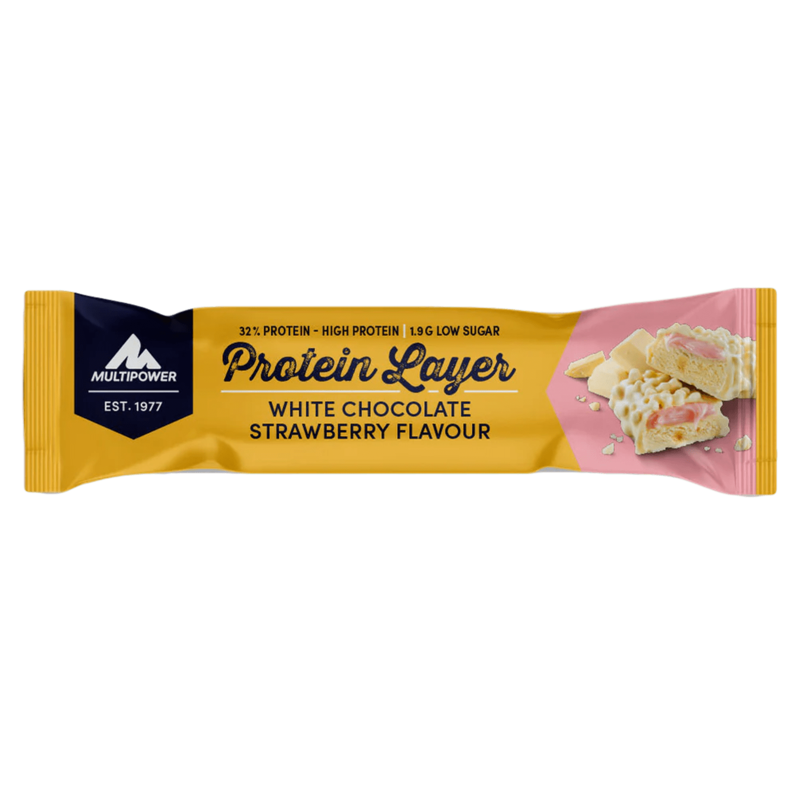Protein Layer - 18x50g - White Chocolate Strawberry