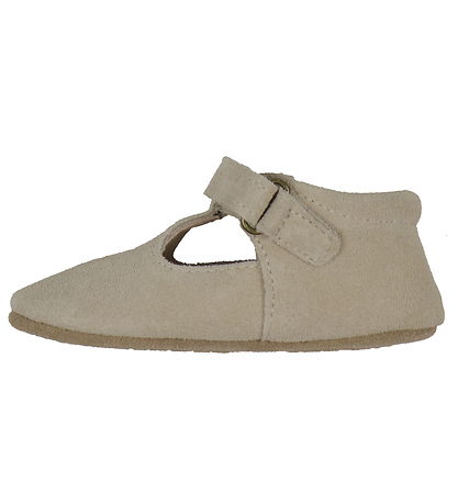 Melton Leder-Krabbelschuhe - Oxford