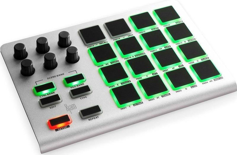 ESI - Xjam - MIDI-controller - Zilver
