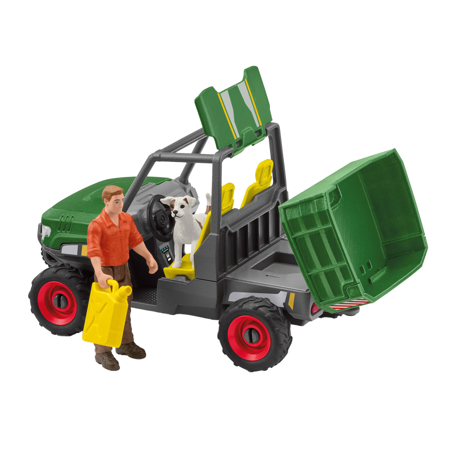 schleich FARM WORLD Houtzager met Voertuig 42659