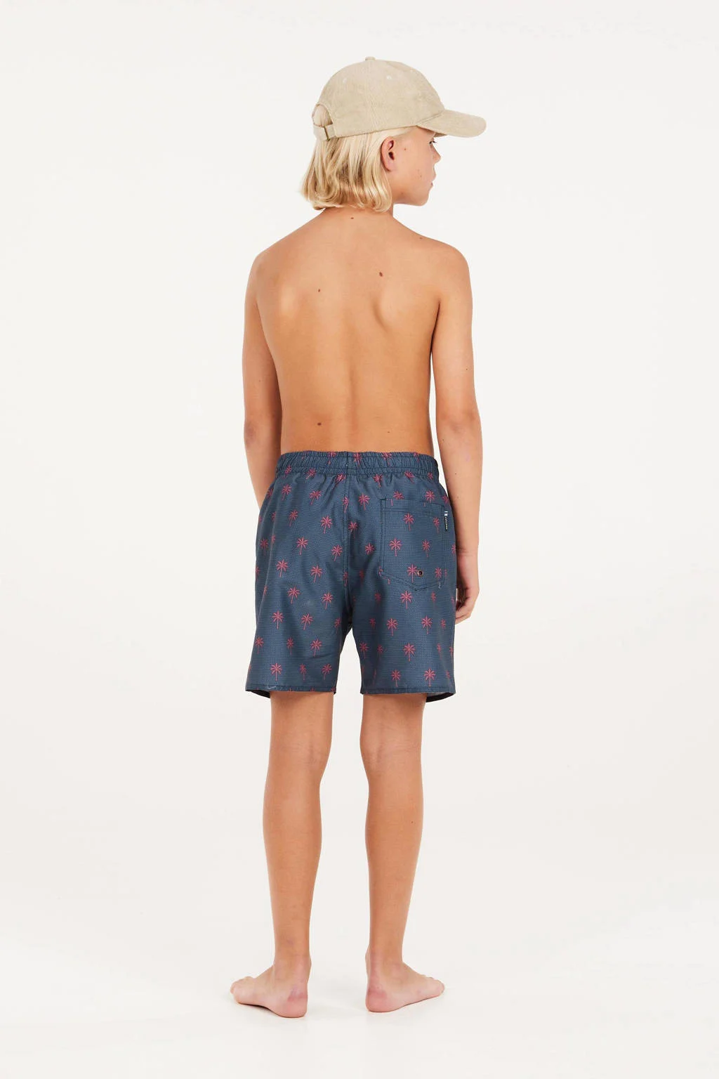 zwemshort PRTFONZ JR donkerblauw