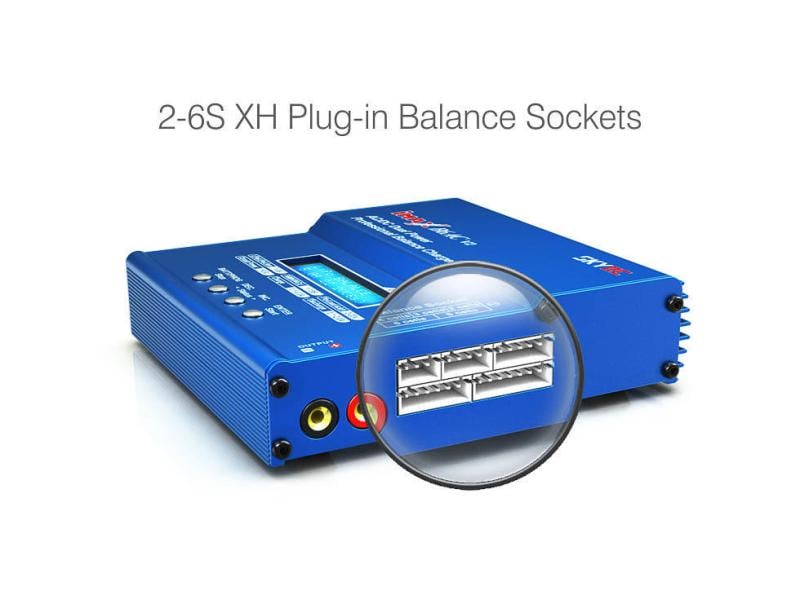SKYRC Ladegerät B6 AC V2 1-6S, 50W Universelles AC/DC Modellbau Ladegerät