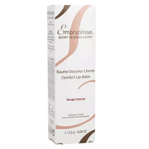 Bálsamo Labial Suavizante Embryolisse Makeup Artists' Secret Vermelho Intenso 2,5g